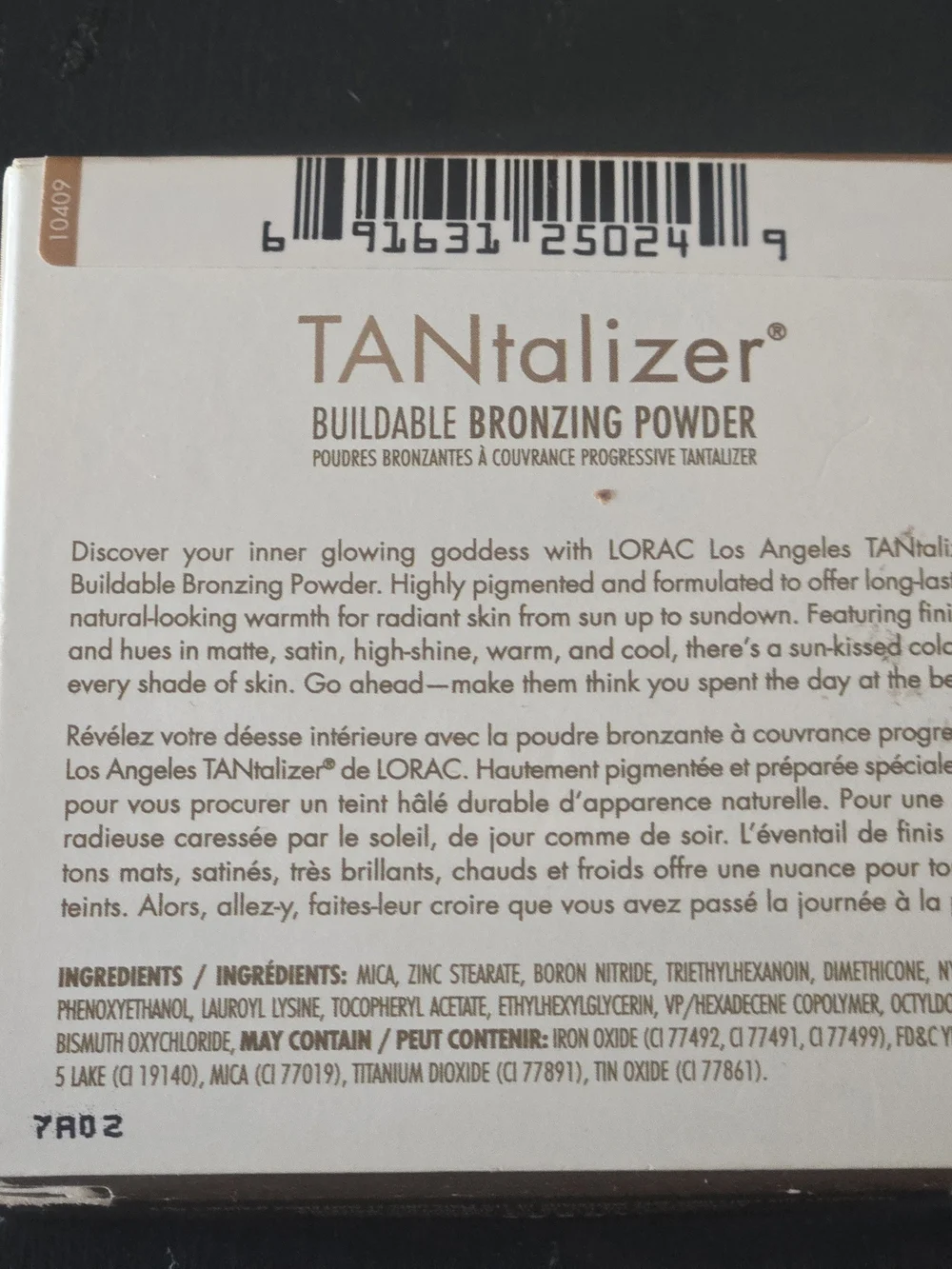 LORAC TANtalizer Buildable Bronzing Powder - SUN DAZE